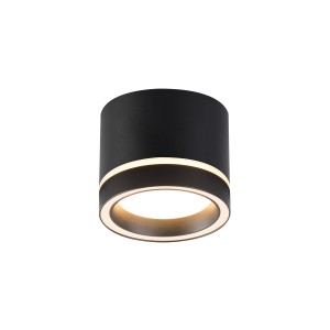 Oprawa natynkowa Kendal czarna GX53 LP-6331/1SM R2 BK Light Prestige