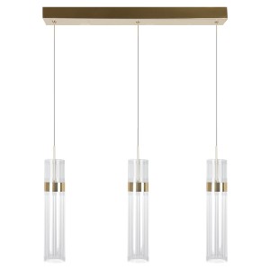 Lampa wisząca Ambiente 3 złota LED CCT LP-1510/3L GD Light Prestige