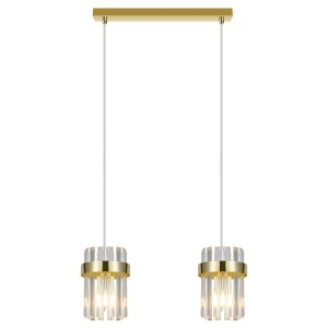 Lampa wisząca Vetro złota 2xE14 LP-2910/2L GD Light Prestige