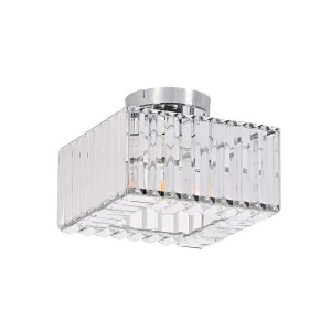 Kwadratowy plafon Vetro chrom 1xE27 LP-2910/1C CH square Light Prestige