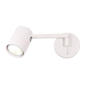 Kinkiet z wysięgnikiem Snow  NEW biały 1xGU10 LP-731N/1WL WH Light Prestige