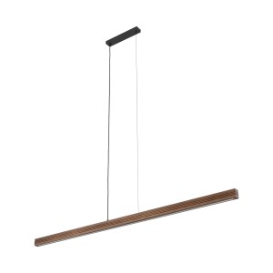 VIGA WOOD LED SOSNA SZCZOTKOWANA ORZECH LAMPA WISZĄCA 11654 TK Lighting