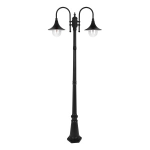 Lampa ogrodowa stojąca K-8132 CZARNY z serii BOSTON
