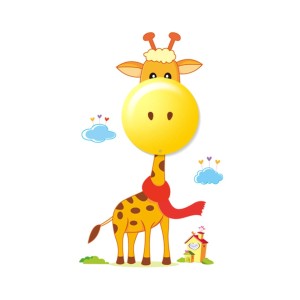 LAMPKA DZIECIĘCA GIRAFFE 0,6W LED | ML114 Milagro