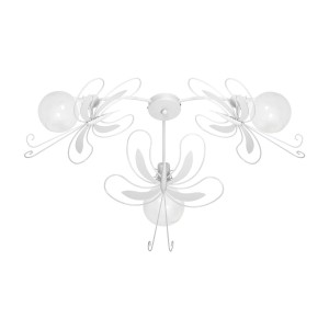 Lampa sufitowa PAŹ WHITE 3xE27 | MLP5352 Milagro