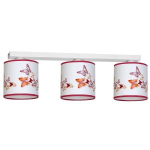 Lampa Sufitowa BUTTERFLIES 3xE27 | MLP867 Milagro