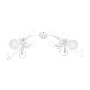 Lampa sufitowa PAŹ WHITE 2xE27 | MLP5351 Milagro