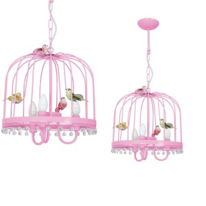 Lampa wisząca CANARIA PINK 3xE14 | MLP6504 Milagro