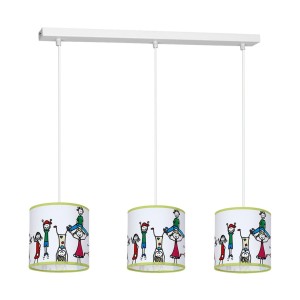 Lampa Wisząca KIDS 3xE27 | MLP4302 Milagro