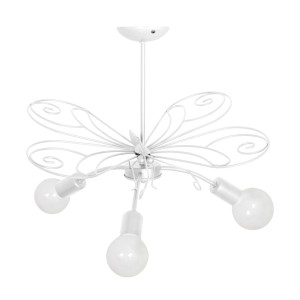 Żyrandol MOTYL 2 WHITE 3xE27 | MLP5333 Milagro