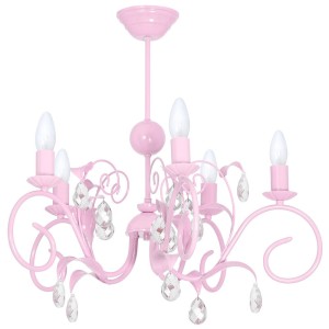 Żyrandol MIA PINK 5xE14 | MLP1070 Milagro