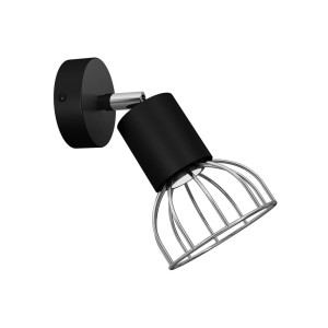 Kinkiet DANTE BLACK/SILVER 1xGU10 | MLP7356 Milagro