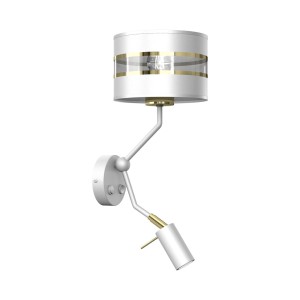 Kinkiet ULTIMO WHITE 1xE27 1x mini GU10 | MLP7346 Milagro