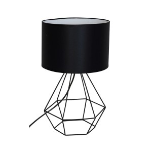 Lampa stołowa ALMA BLACK 1xE27 | MLP8970 Milagro