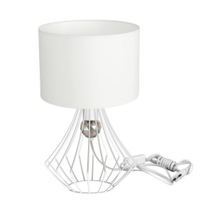 Lampka stołowa JEWEL WHITE 1xE27 | MLP4205 Milagro