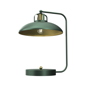 Lampka biurkowa FELIX GREEN/GOLD 1xE27 | MLP7711 Milagro