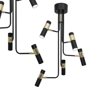 Lampa sufitowa DALLAS GOLD 5xGU10 | MLP65500 Milagro