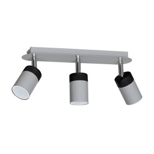 Lampa sufitowa JOKER GRAY 3xGU10 | MLP894 Milagro