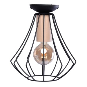 Lampa sufitowa WILL BLACK 1xE27 | MLP4189 Milagro