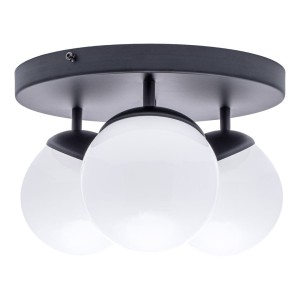 Lampa sufitowa SFERA BLACK 3xE14 | MLP8858 Milagro