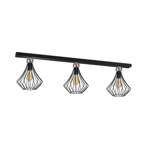 Lampa sufitowa JEWEL BLACK 3x27 | MLP4211 Milagro