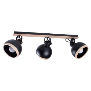 Lampa sufitowa OVAL BLACK 3xE27 | MLP8658 Milagro