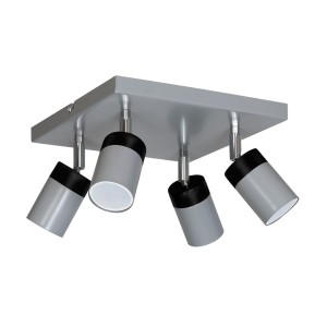 Lampa sufitowa JOKER GRAY 4xGU10 | MLP895 Milagro