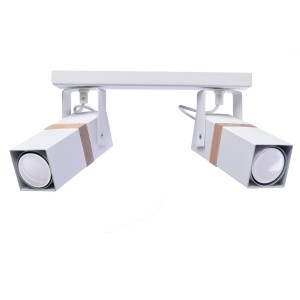 Lampa sufitowa VIDAR WHITE 2xGU10 | MLP5406 Milagro