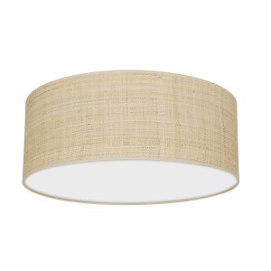 Lampa sufitowa MARSHALL WHITE / RATTAN 2xE27 | MLP7487 Milagro