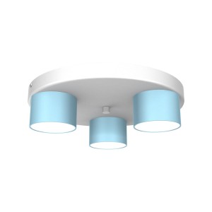 Lampa sufitowa DIXIE Blue/White 3xGX53 | MLP7551 Milagro