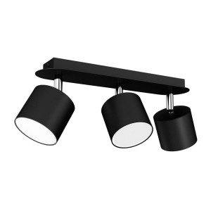 Lampa sufitowa DIXIE BLACK 3xGX53 | MLP7601 Milagro