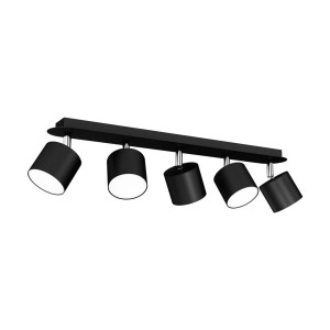 Lampa sufitowa DIXIE BLACK 5xGX53 | MLP7603 Milagro