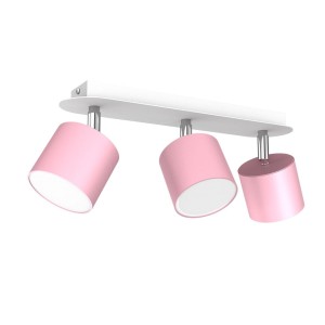 Lampa sufitowa DIXIE PINK 3xGX53 | MLP7611 Milagro
