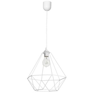 Lampa wisząca BASKET WHITE 1xE27 | MLP7212 Milagro