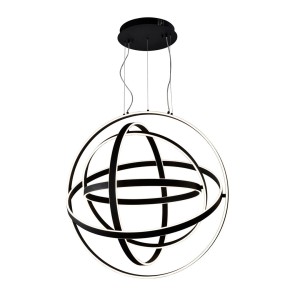 Lampa wisząca COPERNICUS BLACK 180W LED | ML6155 Milagro