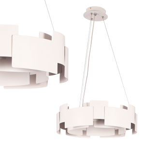 Lampa wisząca TORINO WHITE 24W LED | ML6140 Milagro