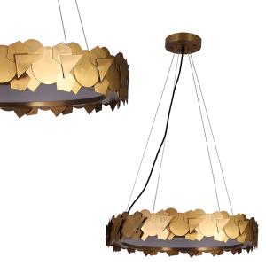 Lampa wisząca SOHO GOLD 24W LED | ML6156 Milagro