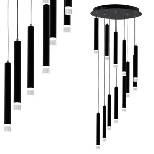 Lampa wisząca CARBON 12W LED | ML6161 Milagro