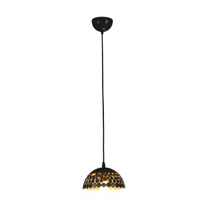 Lampa wisząca LISA BLACK 1xE27 18cm | ML6135 Milagro