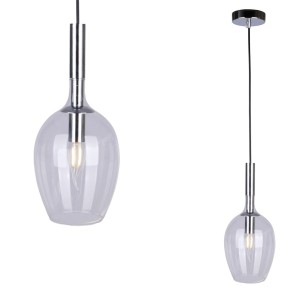 Lampa wisząca TANGO CLEAR 1xE14 | ML6163 Milagro