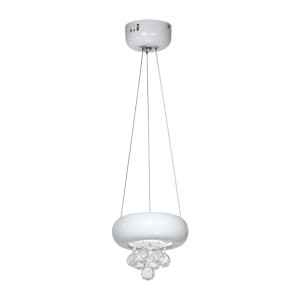 LAMPA WISZĄCA LUX BIANCO  1X6W LED | ML861 Milagro