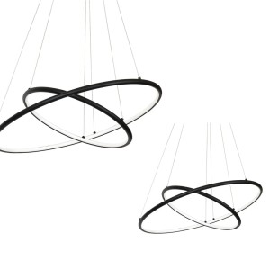 LAMPA WISZĄCA ORION BLACK 53W LED | ML508 Milagro