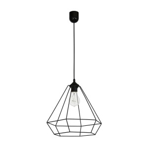 Lampa wisząca ALMA BLACK 1xE27 | MLP8967 Milagro