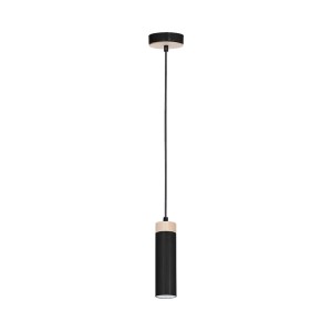 Lampa Wisząca Pedro Black 1xGU10 | MLP4260 Milagro