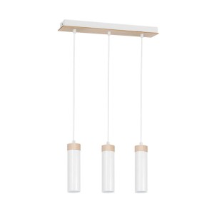 Lampa Wisząca Pedro White 3xGU10 | MLP4253 Milagro