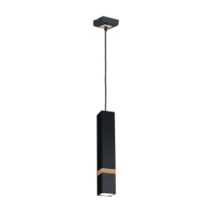 Lampa wisząca VIDAR BLACK 1xGU10 | MLP5403 Milagro