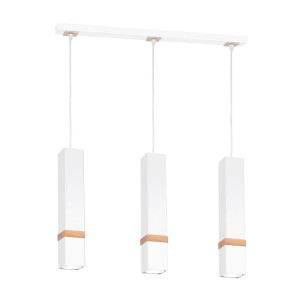 Lampa wisząca VIDAR WHITE 3xGU10 | MLP5409 Milagro