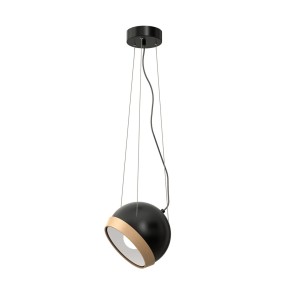 Lampa wisząca OVAL BLACK 1xE27 | MLP5471 Milagro