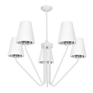 Żyrandol VICTORIA WHITE 5xE27 | MLP4918 Milagro