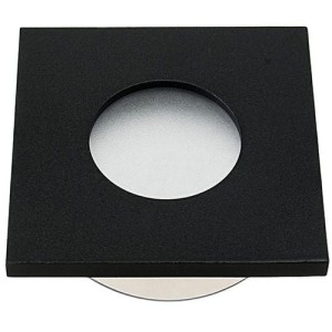 Oczko sufitowe kwadratowe IP44 Black | EKZ275 Milagro 3 szt.